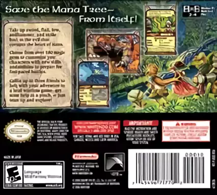 Image n° 2 - boxback : Children of Mana